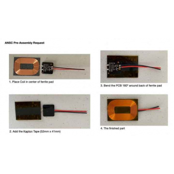 5v 900mA 4.5W RX module qi...