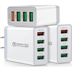 Four port 33W fast charging...