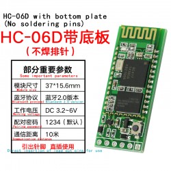 HC-06 Bluetooth module...