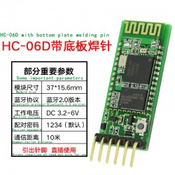 HC-06 Bluetooth module...