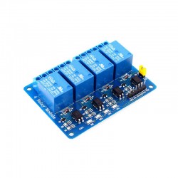 12V with optocoupler...