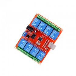 8-way 12V computer with USB...