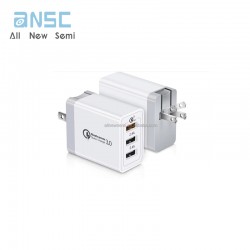 US standard 3usb charger...